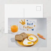 Happy Vaderdag Briefkaart (Voorkant / Achterkant)