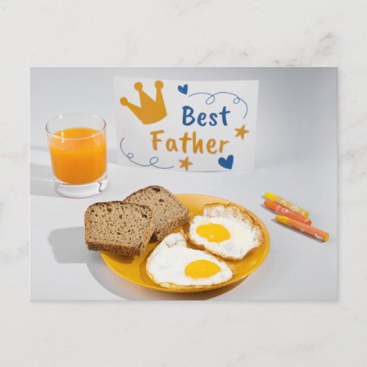 Happy Vaderdag Briefkaart (Voorkant)