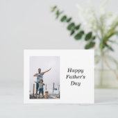 Happy vaderdag briefkaart (Staand voorkant)