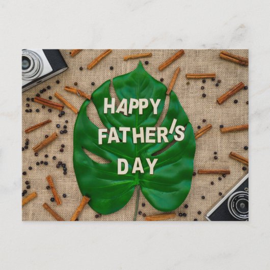 Happy Vaderdag Briefkaart (Voorkant)