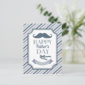 Happy Vaderdag Briefkaart (Staand voorkant)