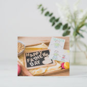 Happy Vaderdag Briefkaart (Staand voorkant)