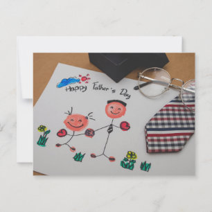 Happy Vaderdag Briefkaart