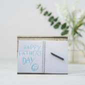 Happy Vaderdag Briefkaart (Staand voorkant)