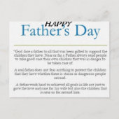 Happy Vaderdag Briefkaart (Voorkant)