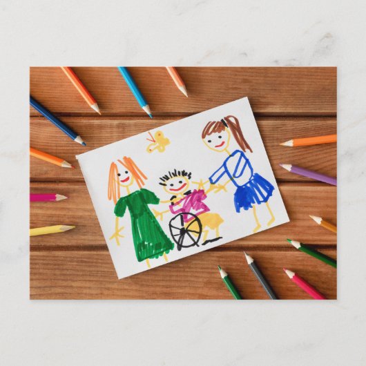 Happy Vaderdag Briefkaart (Voorkant)