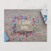 Happy Vaderdag Briefkaart (Voorkant)