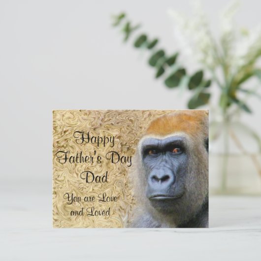 Happy Vaderdag_ Briefkaart (Staand voorkant)