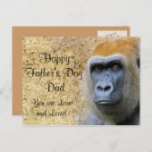 Happy Vaderdag_ Briefkaart (Voorkant / Achterkant)