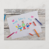 Happy Vaderdag Briefkaart (Voorkant)