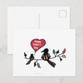 Happy vaderdag briefkaart (Voorkant / Achterkant)
