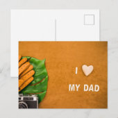 Happy Vaderdag Briefkaart (Voorkant / Achterkant)