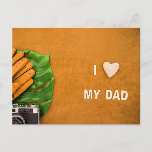 Happy Vaderdag Briefkaart (Voorkant)