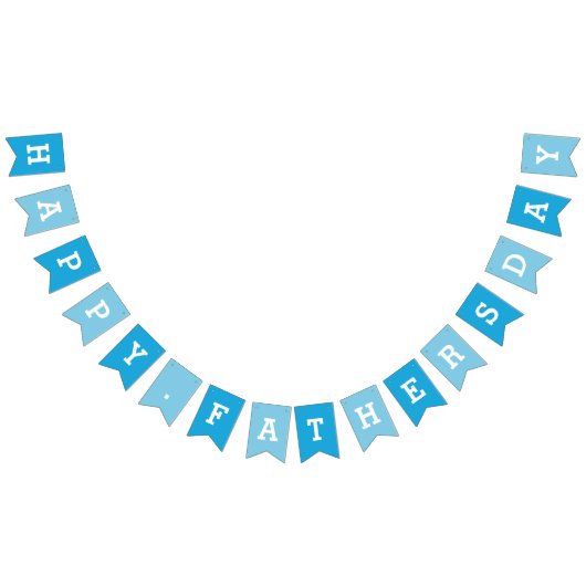 Happy Vaderdag Bunting Banner Party Flags (Alle)