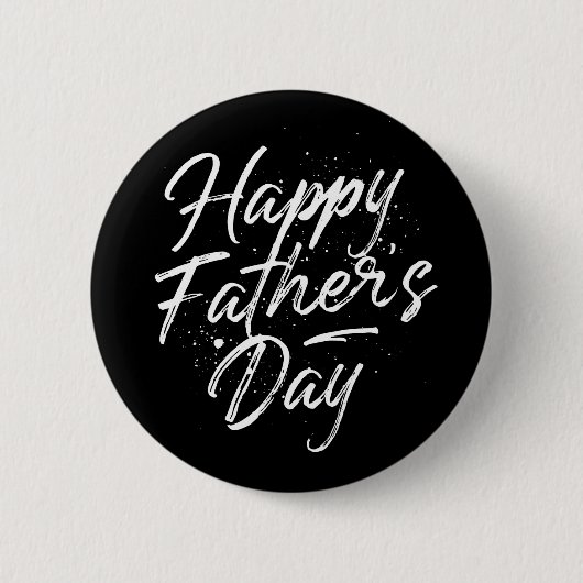Happy Vaderdag/Button Pin Ronde Button 5,7 Cm (Voorkant)