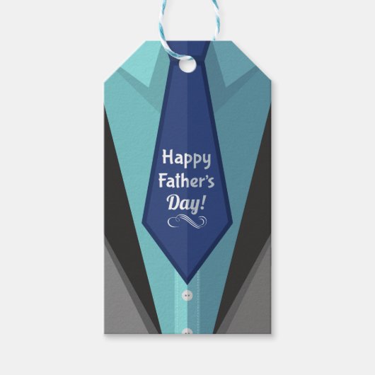 Happy Vaderdag Cadeaulabel (Voorkant)