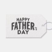 Happy Vaderdag Cadeaulabel (Voorkant (Horizontaal))