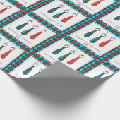 Happy Vaderdag Cadeaupapier (Hoek)