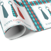 Happy Vaderdag Cadeaupapier (Rol Hoek)