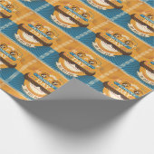 Happy Vaderdag Cadeaupapier (Hoek)