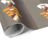 Happy Vaderdag Cadeaupapier (Rol Hoek)