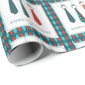 Happy Vaderdag Cadeaupapier (Rol Hoek)