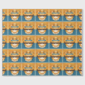 Happy Vaderdag Cadeaupapier (Vlak)