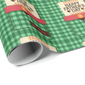 Happy Vaderdag Cadeaupapier (Rol Hoek)