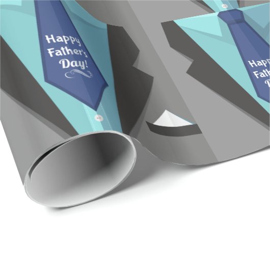 Happy Vaderdag Cadeaupapier (Rol Hoek)