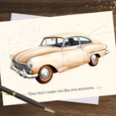 Happy Vaderdag Car Kaart