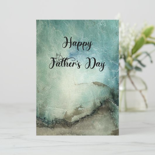 Happy Vaderdag Card Feestdagenkaart (Staand voorkant)