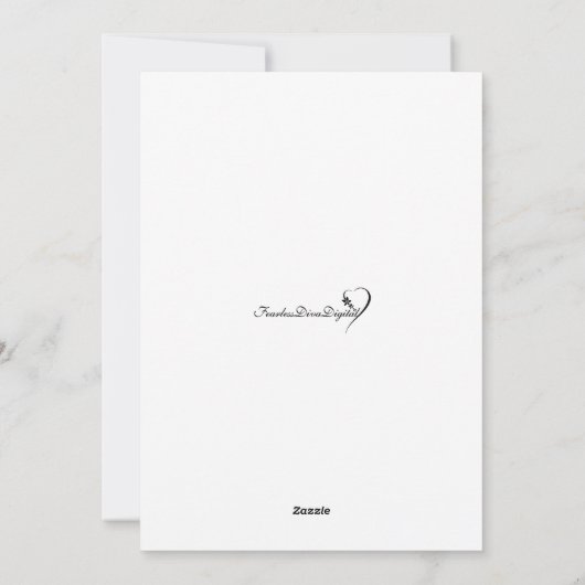 Happy Vaderdag Card Feestdagenkaart (Achterkant)