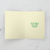 Happy Vaderdag Card Kaart (Binnen)