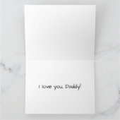 Happy Vaderdag Card Kaart (Binnen)