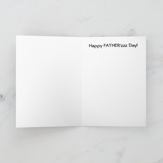 Happy Vaderdag Card Kaart (Binnen)