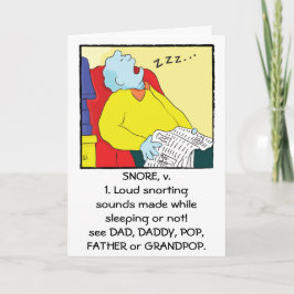 Happy Vaderdag Card Kaart