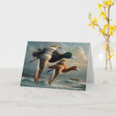 Happy Vaderdag Card Kaart (Gele Bloem)