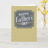 Happy Vaderdag Card Kaart (Gele Bloem)