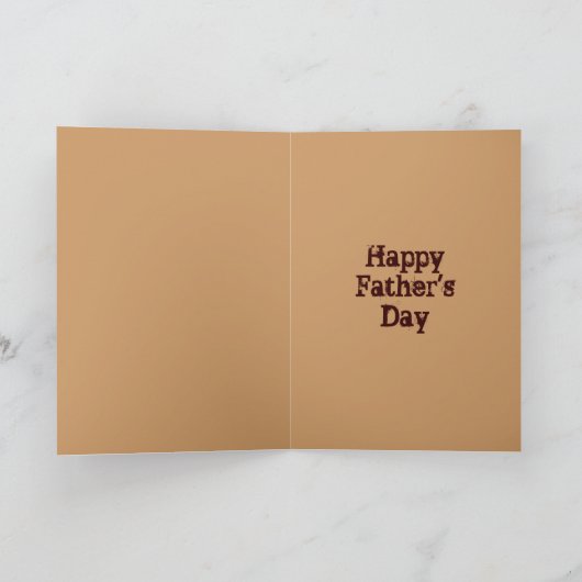 Happy Vaderdag Card Kaart (Binnen)