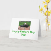 Happy Vaderdag Chihuahua Card Kaart (Gele Bloem)