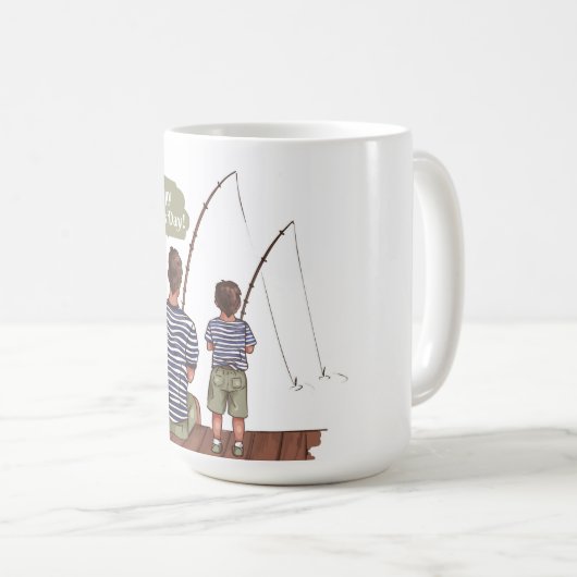 Happy Vaderdag Coffee-Mok Koffiemok (Voorkant rechts)