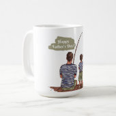 Happy Vaderdag Coffee-Mok Koffiemok (Voorkant links)