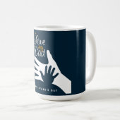 Happy Vaderdag Coffee-Mok Koffiemok (Voorkant rechts)