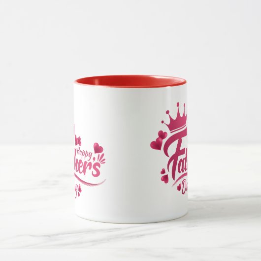 Happy Vaderdag Coffee-Mok Mok (Midden)