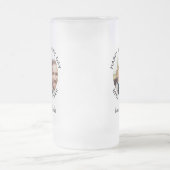 Happy Vaderdag Custom Foto Best Paver Ever Matglas Bierpul (Center)