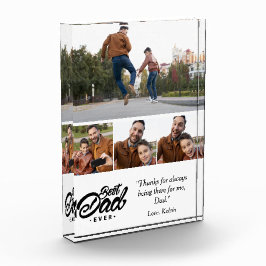 Happy Vaderdag Custom Photo Fotoblokken