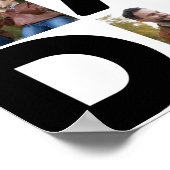 Happy Vaderdag Custom Photo Poster (Hoek)