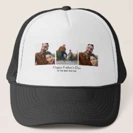 Happy Vaderdag Custom Photo Trucker Hat Trucker Pet