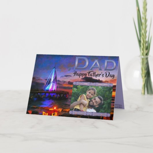 Happy Vaderdag Dad 1182 Kaart (Voorkant)