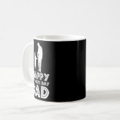 Happy Vaderdag Dad Beste vader ooit vaderschap Koffiemok (Voorkant links)